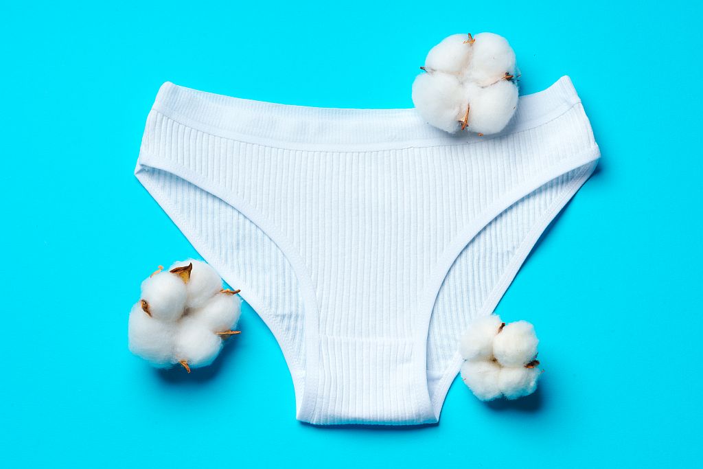 Overview of natural materials for underwear such as cotton, silk, and bamboo fabrics highlighting comfort and breathability.