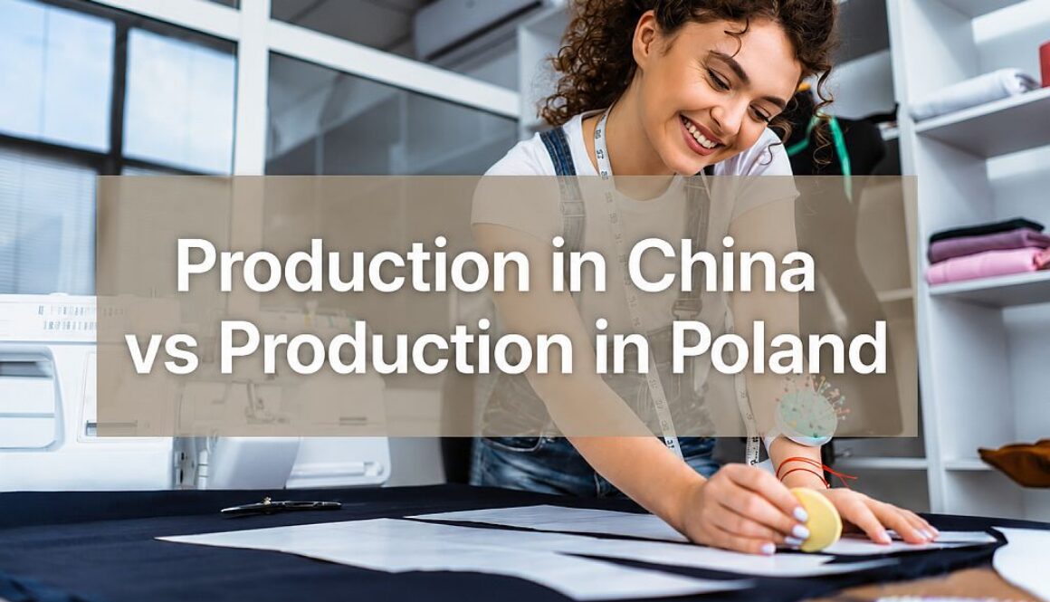 Clothing production in China vs Poland comparison for fashion brands