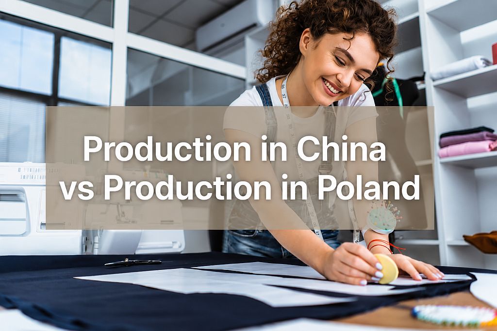 Clothing production in China vs Poland comparison for fashion brands