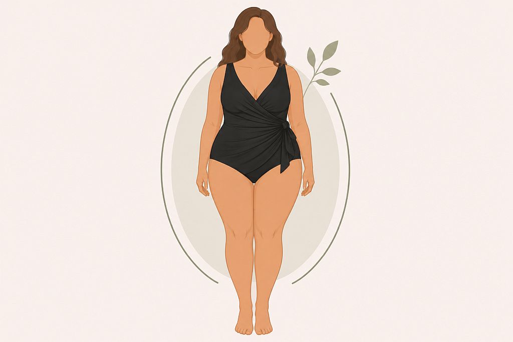Best swimsuits for a fuller stomach with flattering cuts and tummy support