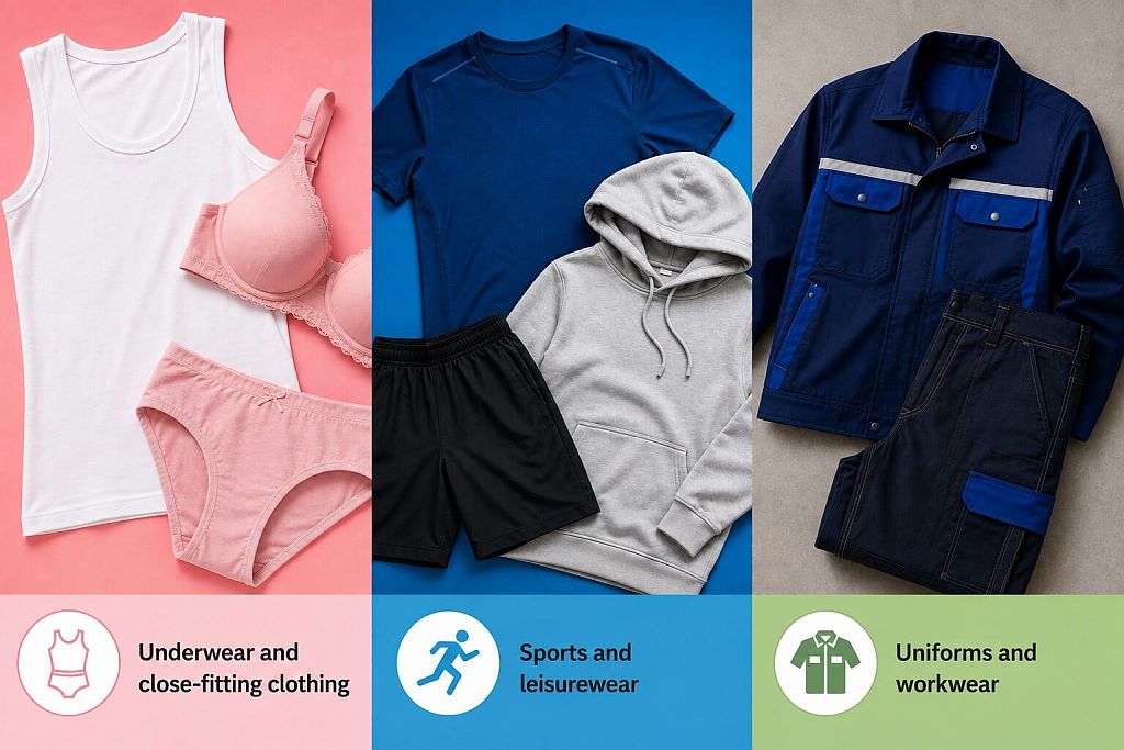 Cotton fabric clothes – garments made from cotton fabric
