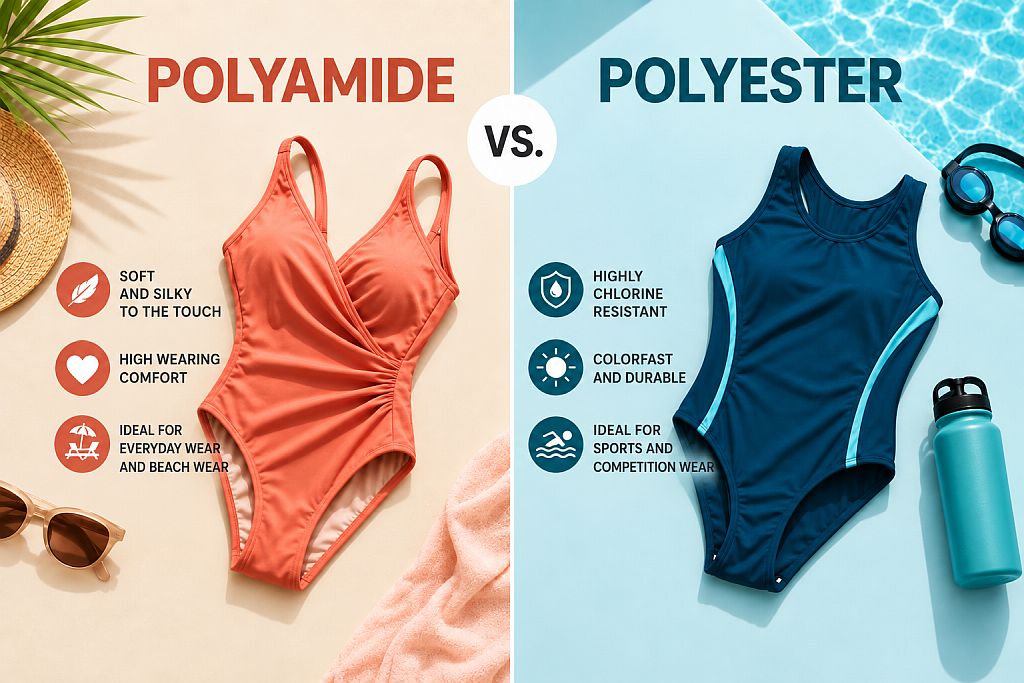 Polyamide or polyester – which fabric is better for swimsuits?