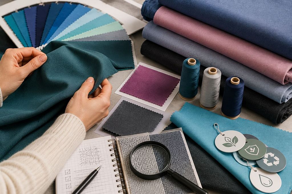Polyester sewing – sewing polyester fabric for clothing production
