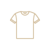 T-shirts sewing of t-shirts